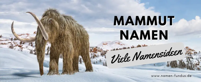 Namen für Mammut